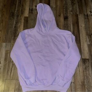 Comfrt Pastel Hoodie Cotton Lavender Size: Large EUC
